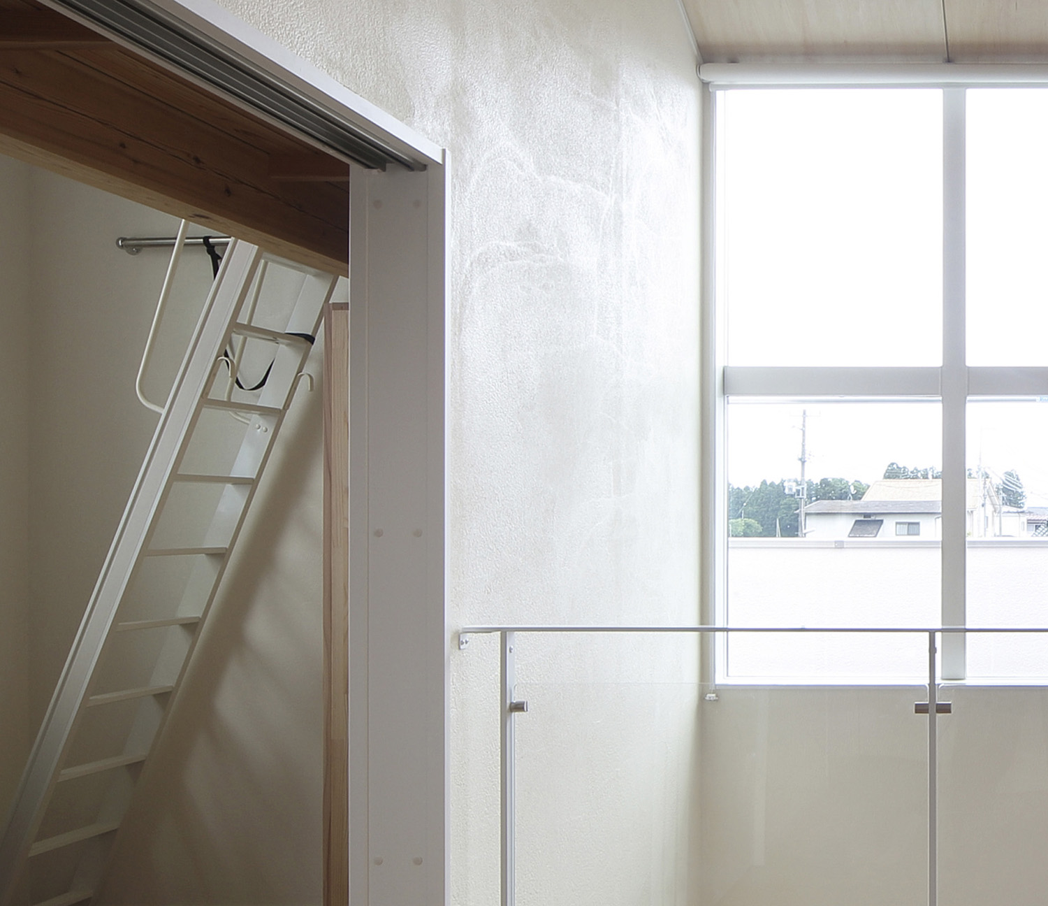 ほたて漆喰塗り壁